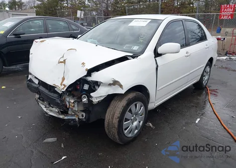 2003 Toyota Corolla Le из США, поврежденный, VIN JTDBR32E230029299